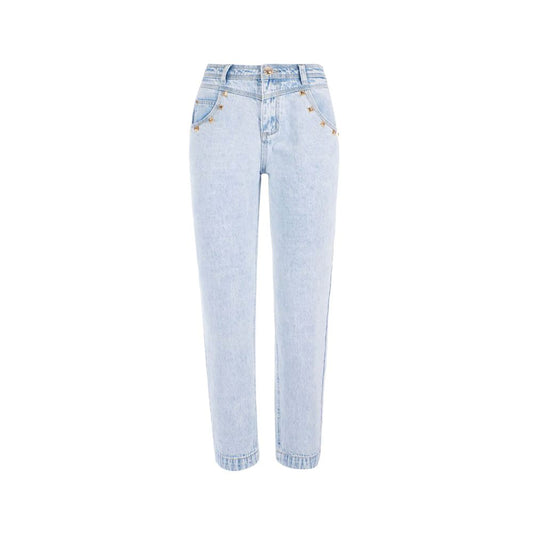 Yes Zee Chic High-Waisted Light Wash Denim Yes Zee