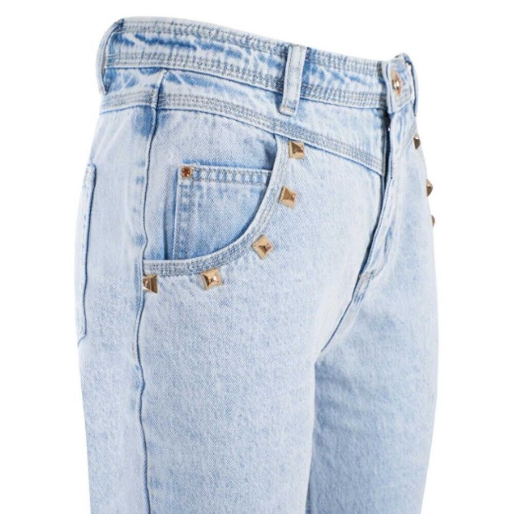 Yes Zee Chic High-Waisted Light Wash Denim Yes Zee