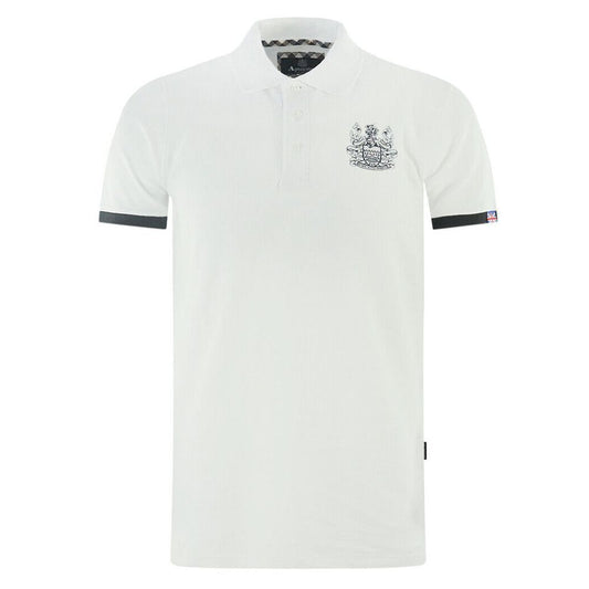 Aquascutum Elegant Cotton Polo with Signature Details Aquascutum