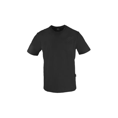 Plein Sport Sleek Cotton Tee with Signature Scratch Logo Plein Sport