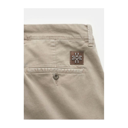 Jacob Cohen Beige Cotton Chino Trousers – Slim Fit Elegance Jacob Cohen