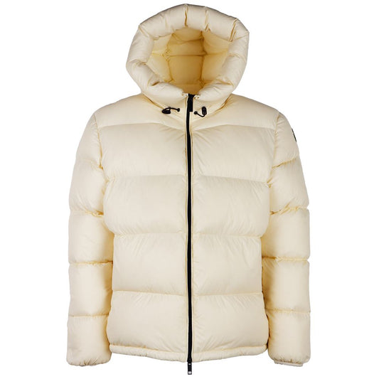 Centogrammi Elegant Cream Puffer Jacket Centogrammi