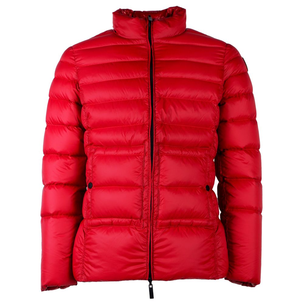 Centogrammi Reversible Red Nylon Duck Down Jacket Centogrammi