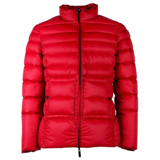 Centogrammi Reversible Red Nylon Duck Down Jacket Centogrammi