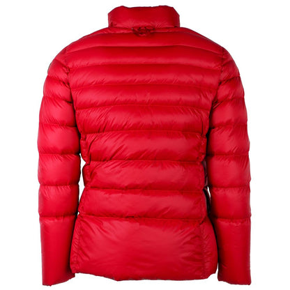 Centogrammi Reversible Red Nylon Duck Down Jacket Centogrammi