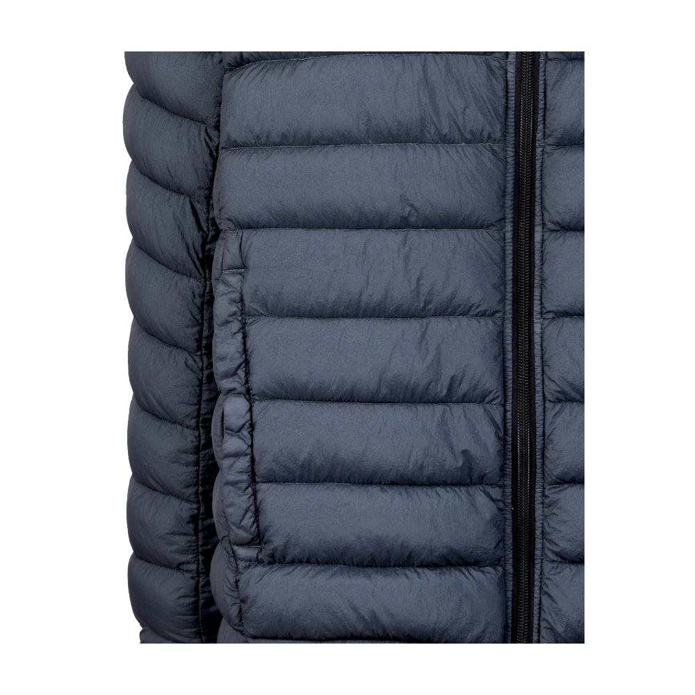 Centogrammi Chic Blue Padded Zip Vest for Men Centogrammi