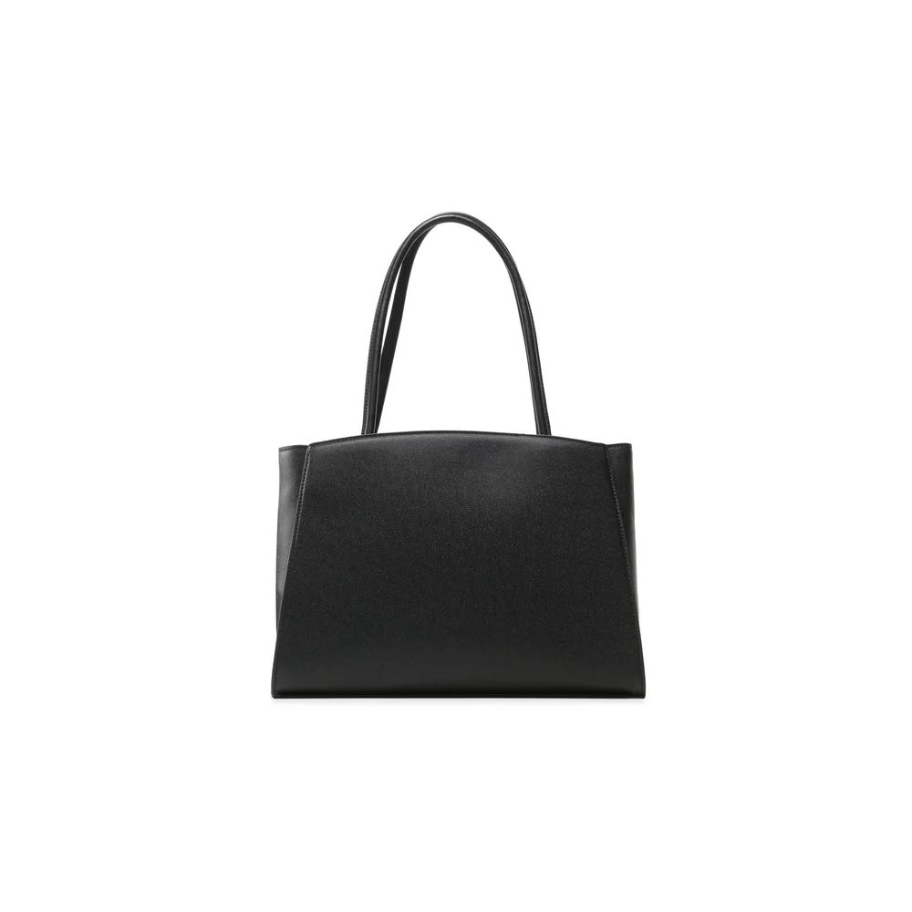 Plein Sport Chic Ebony Tote with Silver Logo Accent Plein Sport