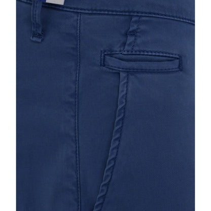 Jacob Cohen Elegant Slim Fit Chino Trousers in Blue Jacob Cohen