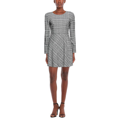 Patrizia Pepe Chic Prince of Wales Check Short Dress Patrizia Pepe