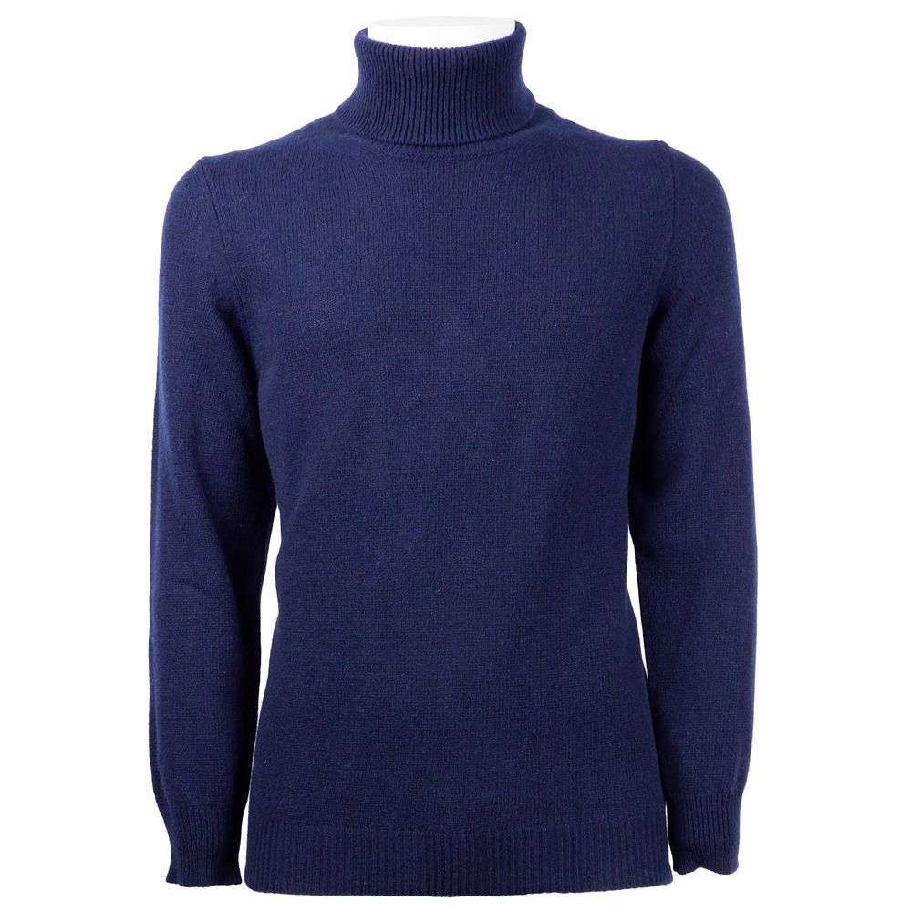 Emilio Romanelli Sophisticated Cashmere Turtleneck Sweater Emilio Romanelli