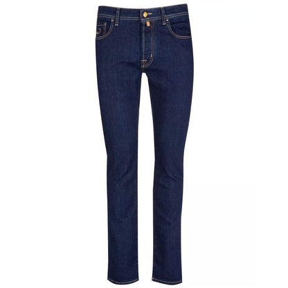 Jacob Cohen Elegant Dark Blue Bard Jeans Jacob Cohen