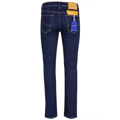 Jacob Cohen Elegant Dark Blue Bard Jeans Jacob Cohen