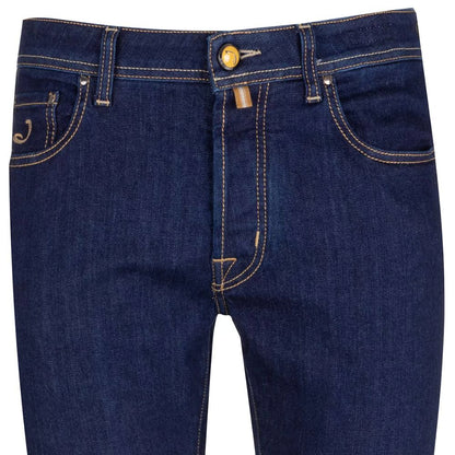 Jacob Cohen Elegant Dark Blue Bard Jeans Jacob Cohen