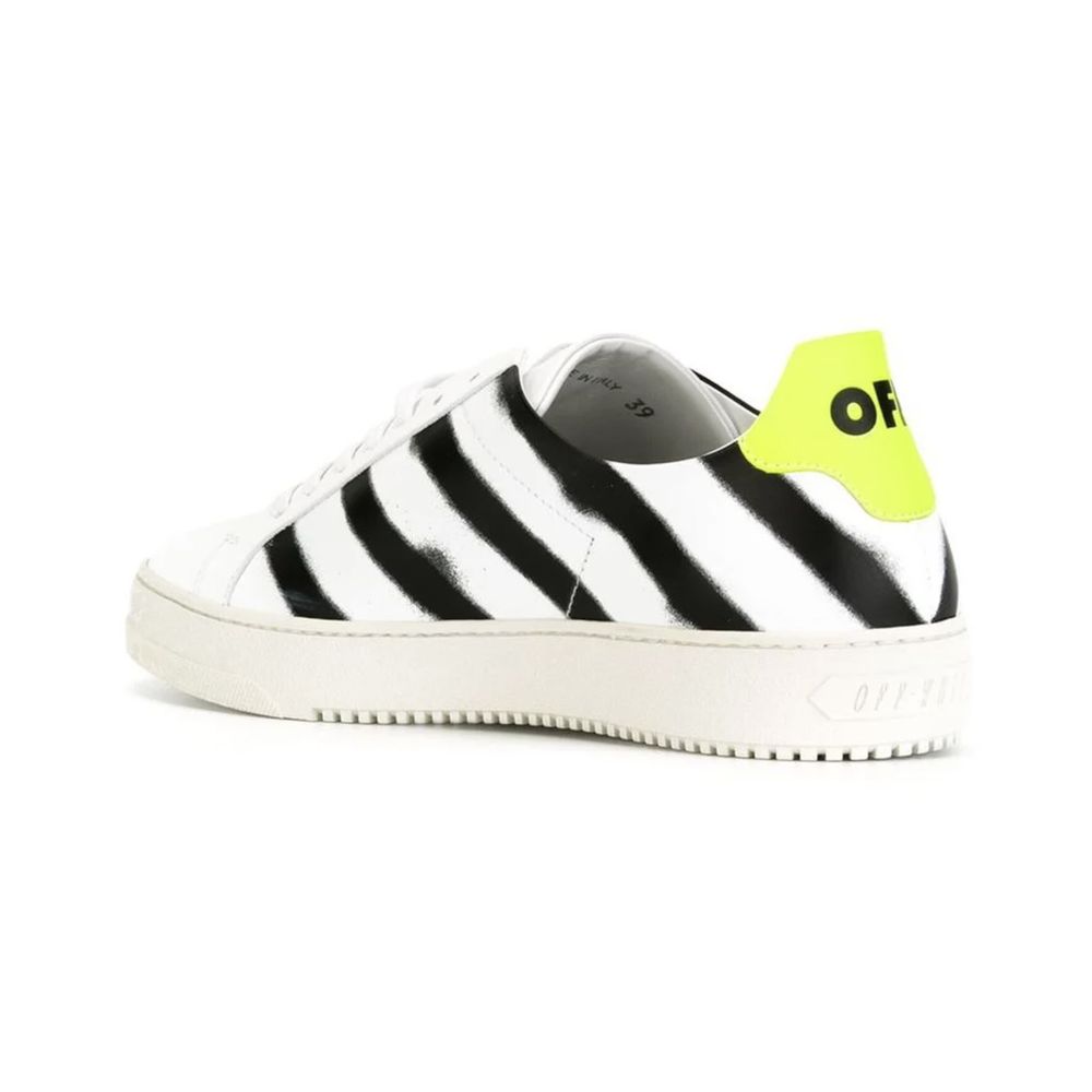 Off-White Spray Paint Splash White Sneakers Off-White