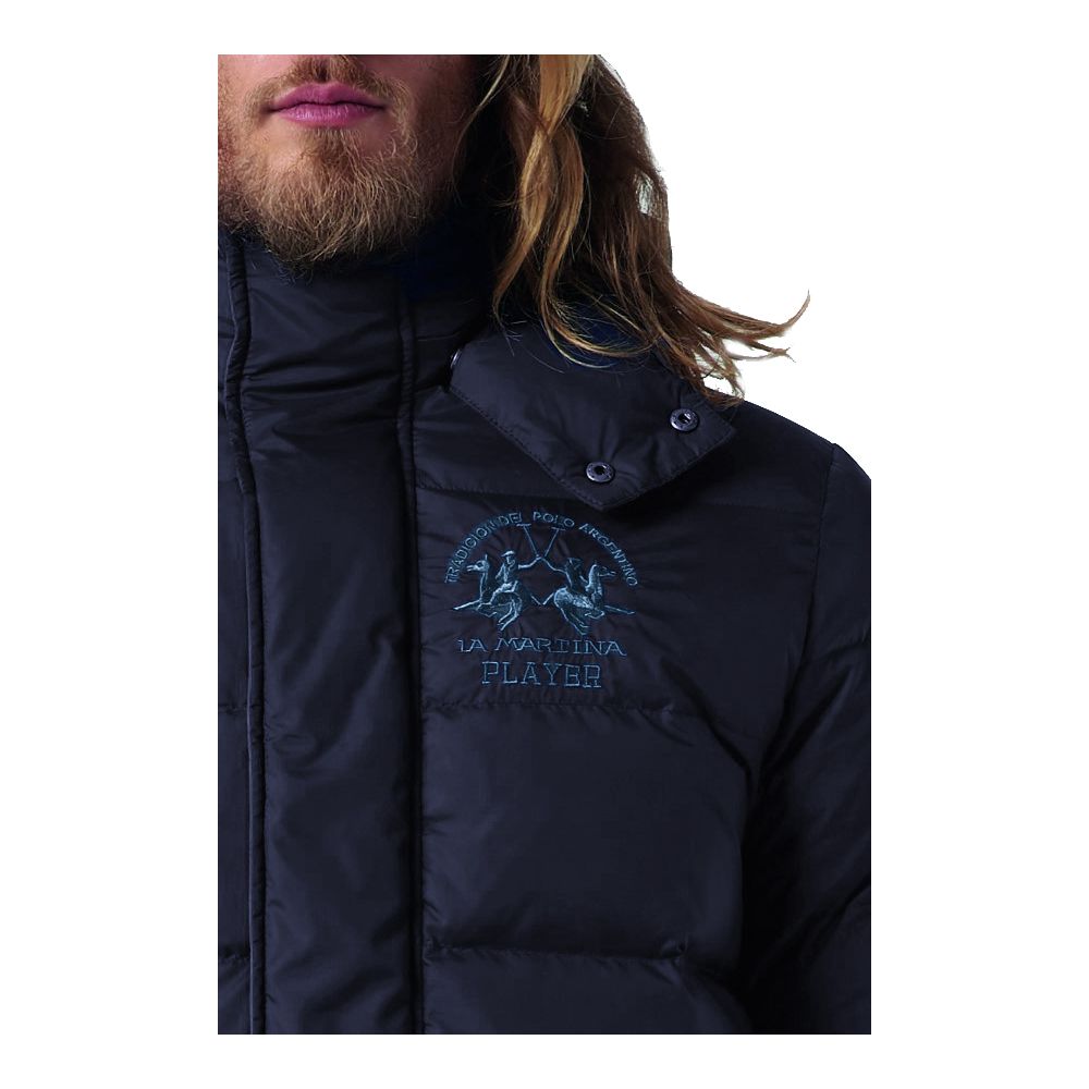 La Martina Chic Hooded Nylon Sports Jacket La Martina