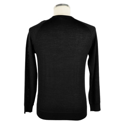 Emilio Romanelli Italian Cashmere Blend Crewneck Sweater Emilio Romanelli