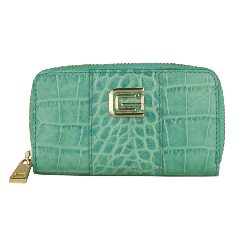 Cavalli Class Chic Turquoise Leather Keyholder Cavalli Class