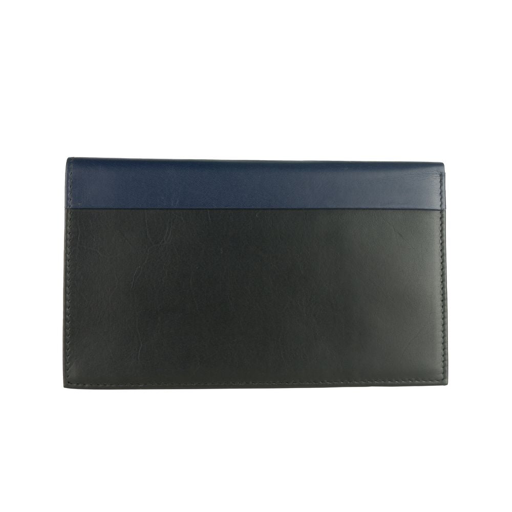 Cavalli Class Elegant Dual-Tone Leather Wallet Cavalli Class