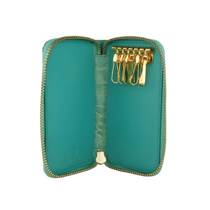 Cavalli Class Chic Turquoise Leather Keyholder Cavalli Class