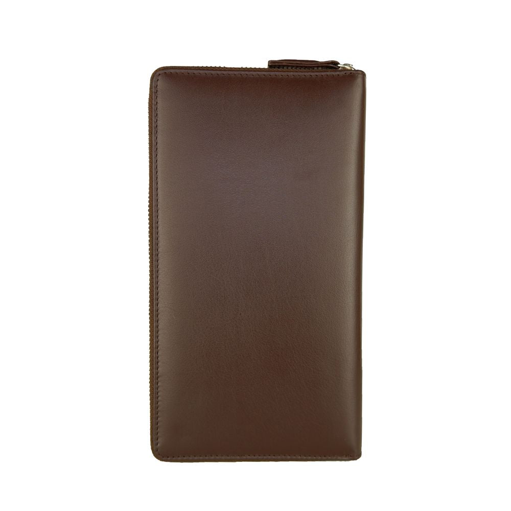 Cavalli Class Sophisticated Brown Leather Wallet Cavalli Class