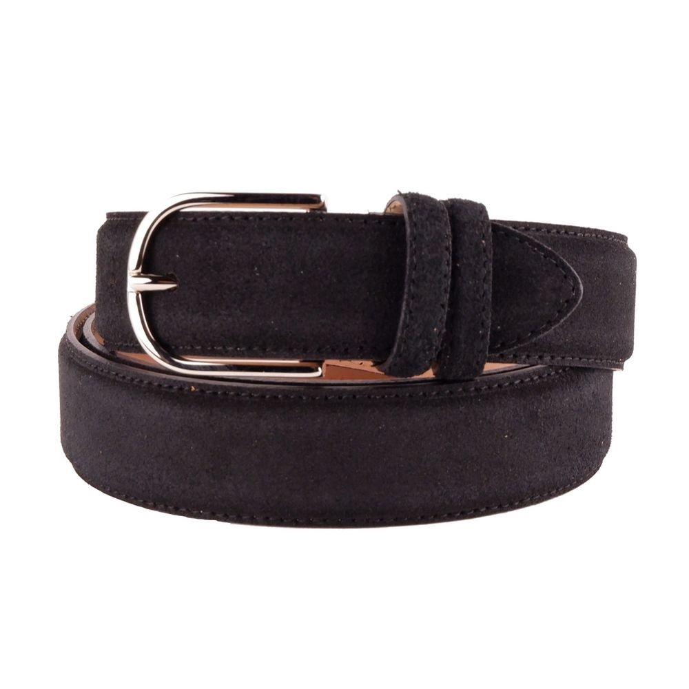 Made in Italy Elegant Italian Leather Belt Ensemble Made in Italy