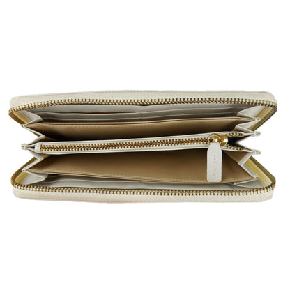 Cavalli Class Elegant White Calfskin Leather Wallet Cavalli Class