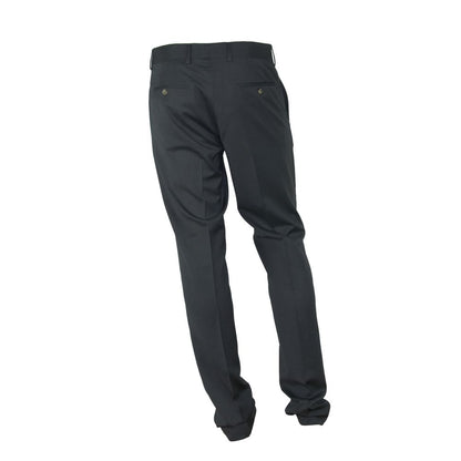 Made in Italy Elegant Italian Gray Trousers Made in Italy