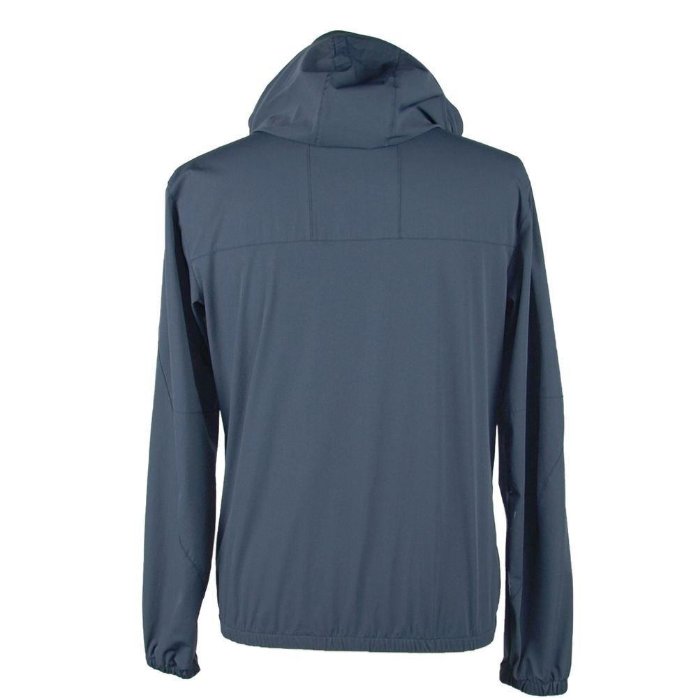 Emilio Romanelli Sleek Synthetic Hooded Jacket Emilio Romanelli