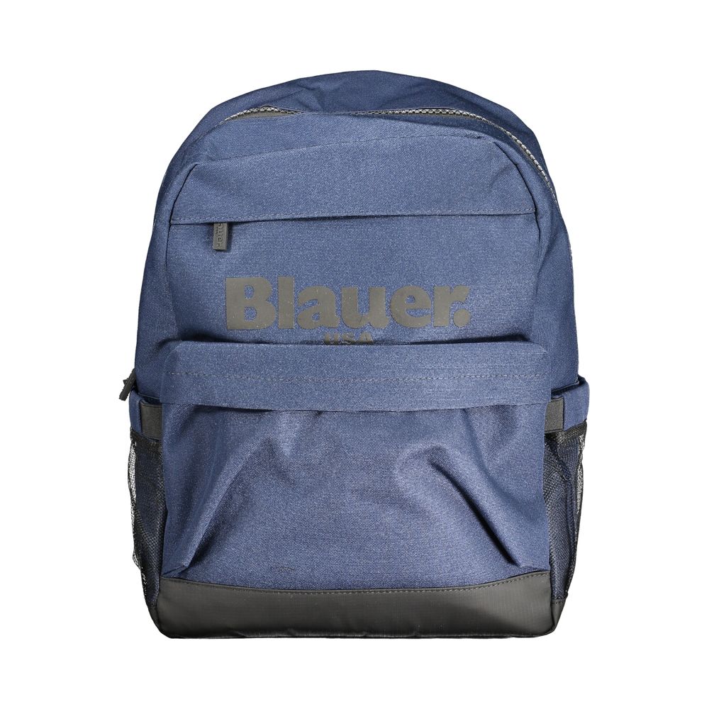 Blauer Blue Polyester Backpack