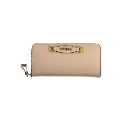 Guess Jeans Beige Polyethylene Wallet Guess Jeans