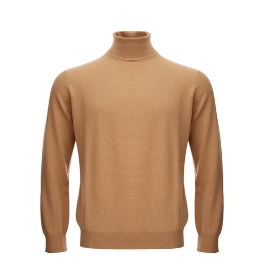 KANGRA Elegant Woolen Brown Sweater for Men KANGRA