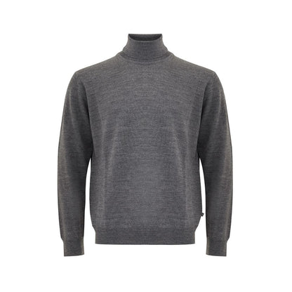 FERRANTE Elegant Gray Wool Sweater for Men FERRANTE