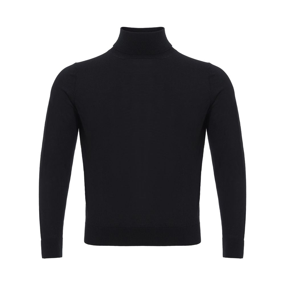 Colombo Italian Cashmere Luxury Black Sweater Colombo