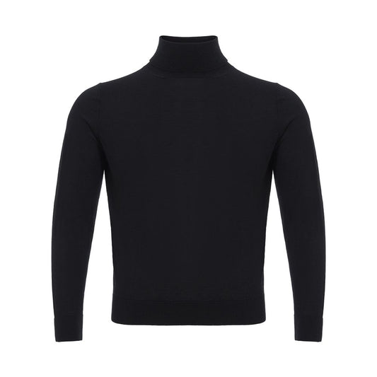 Colombo Italian Cashmere Luxury Black Sweater Colombo