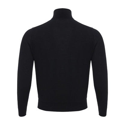 Colombo Italian Cashmere Luxury Black Sweater Colombo