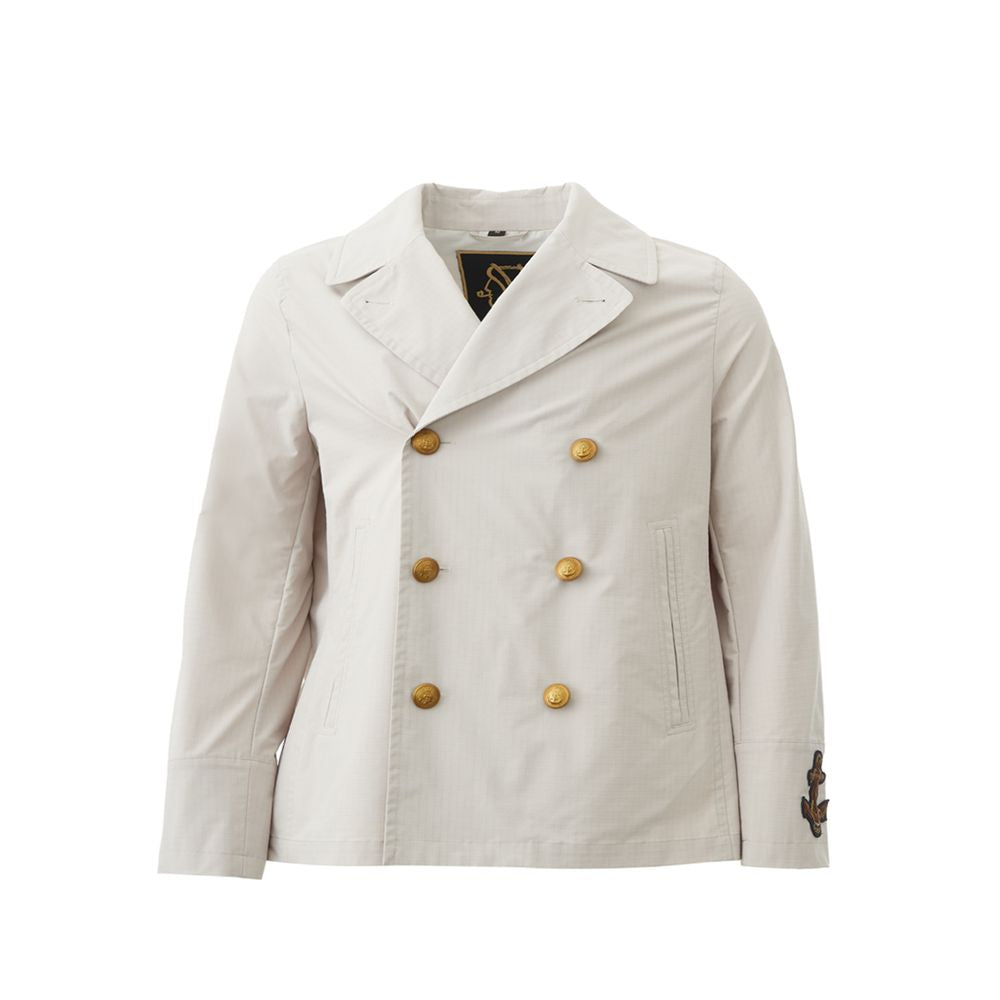 Sealup Pristine White Polyester Jacket Sealup