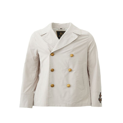 Sealup Pristine White Polyester Jacket Sealup