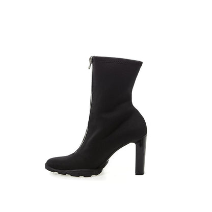 Alexander McQueen Sleek Neoprene Leather Boots Alexander McQueen