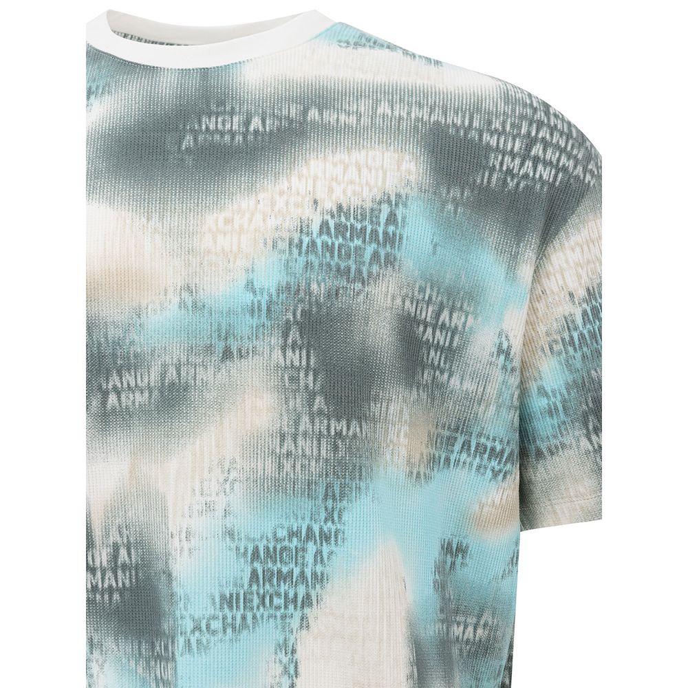 Armani Exchange Chic Multicolor Cotton Tee for Men Armani Exchange