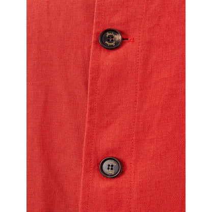 Sealup Elegant Orange Polyester Jacket Sealup