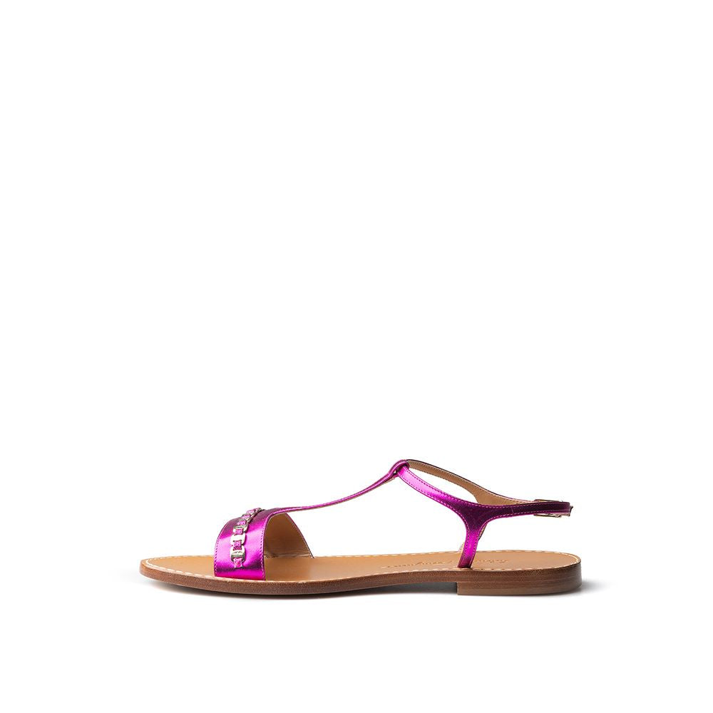 Salvatore Ferragamo Elegant Purple Summer Sandals Salvatore Ferragamo