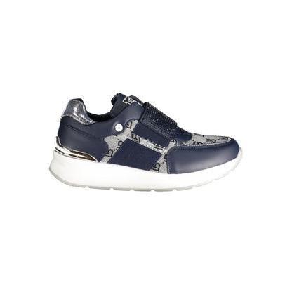 Laura Biagiotti Blue Polyester Sneaker Laura Biagiotti