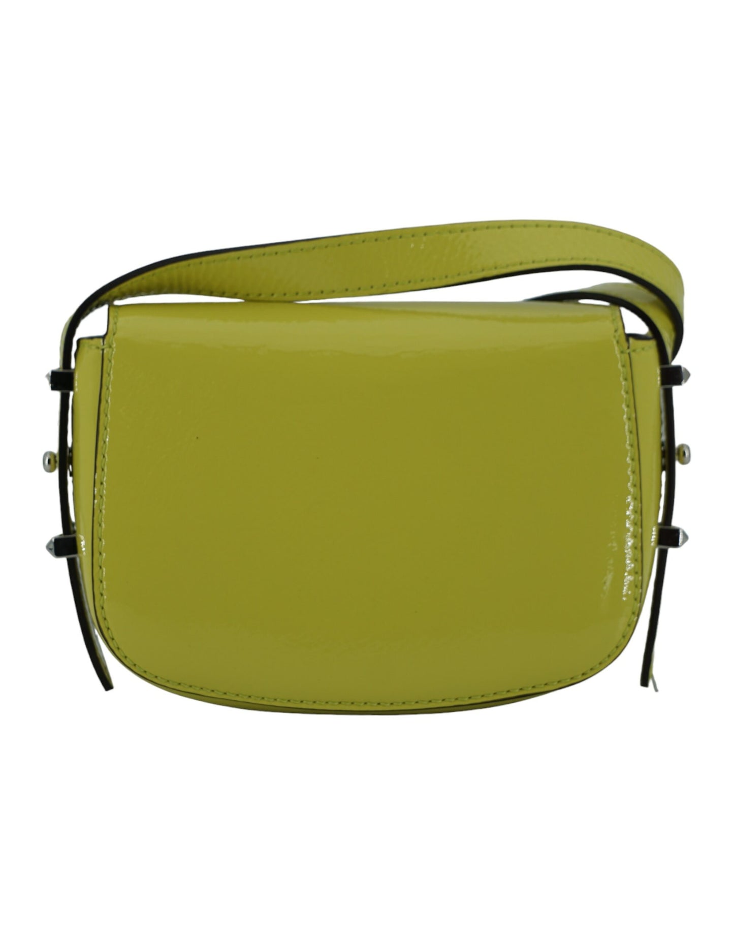 Jimmy Choo Lime Yellow Leather Small Shoulder Bag Jimmy Choo