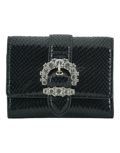 Jimmy Choo Black Leather Cheri Wallet Jimmy Choo