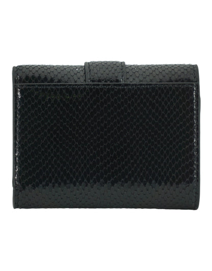 Jimmy Choo Black Leather Cheri Wallet Jimmy Choo