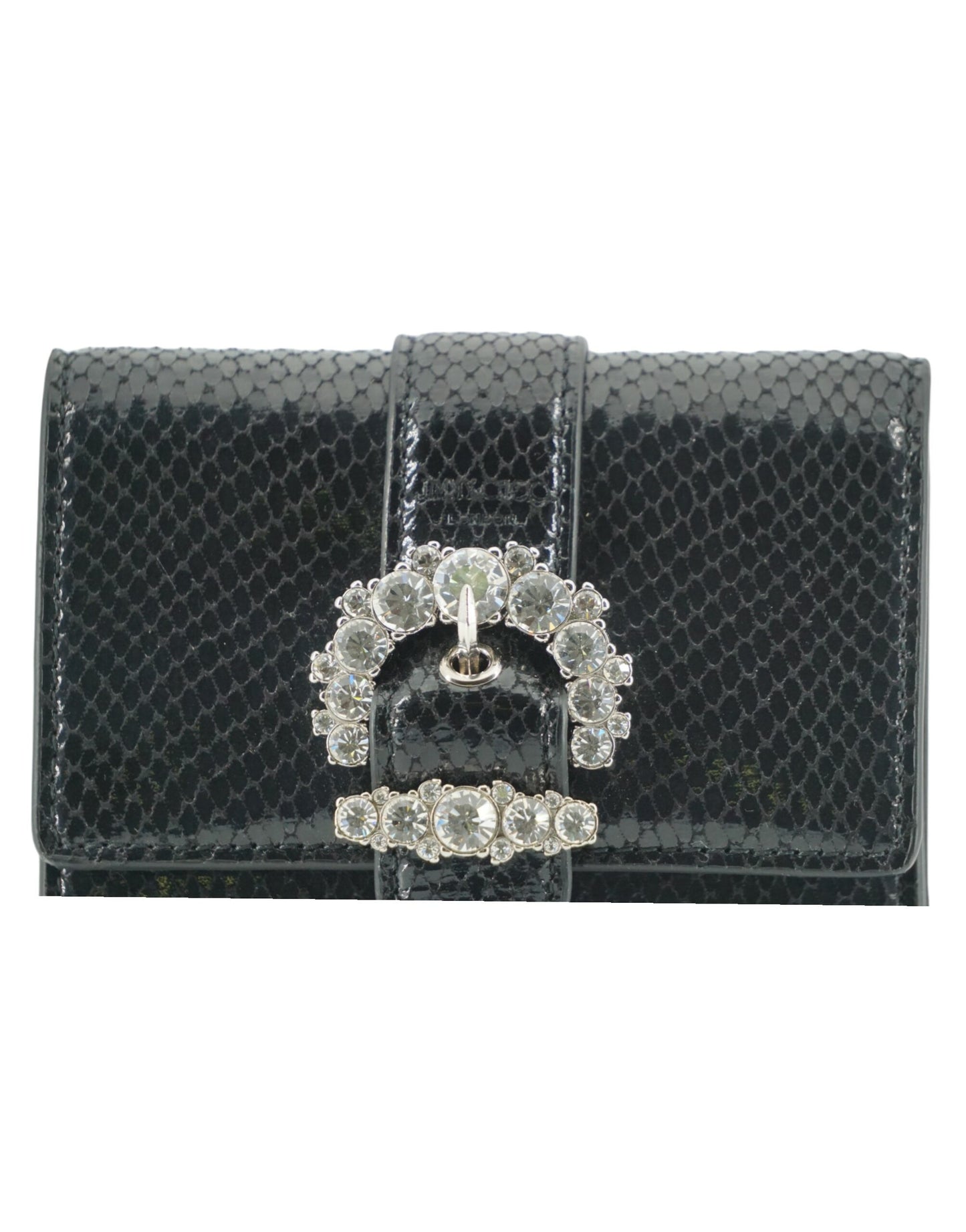 Jimmy Choo Black Leather Cheri Wallet Jimmy Choo