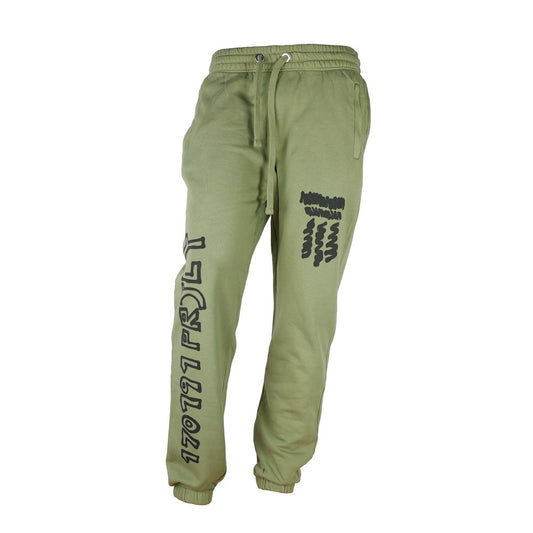 Diego Venturino Emerald Allure Cotton Tracksuit Trousers Diego Venturino