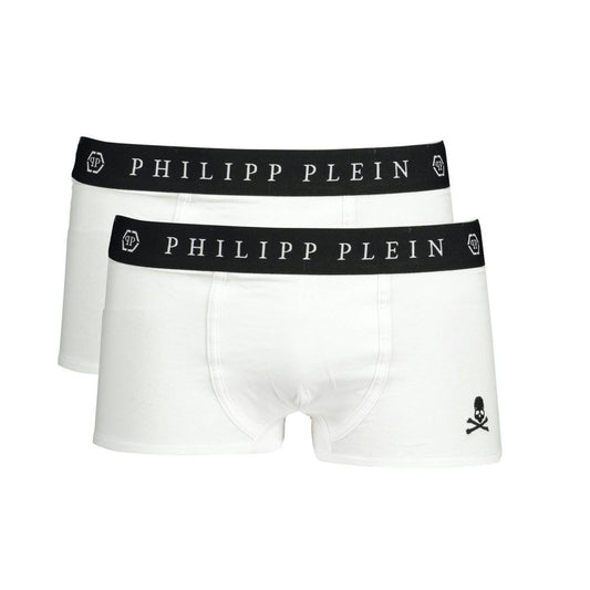 Philipp Plein Elevated Comfort White Boxer Duo Philipp Plein