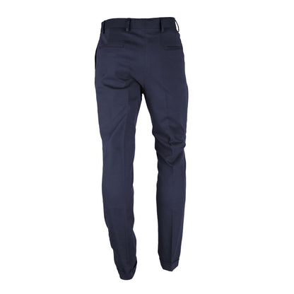 Made in Italy Elegant Wool Blend Milano Men's Trousers Made in Italy