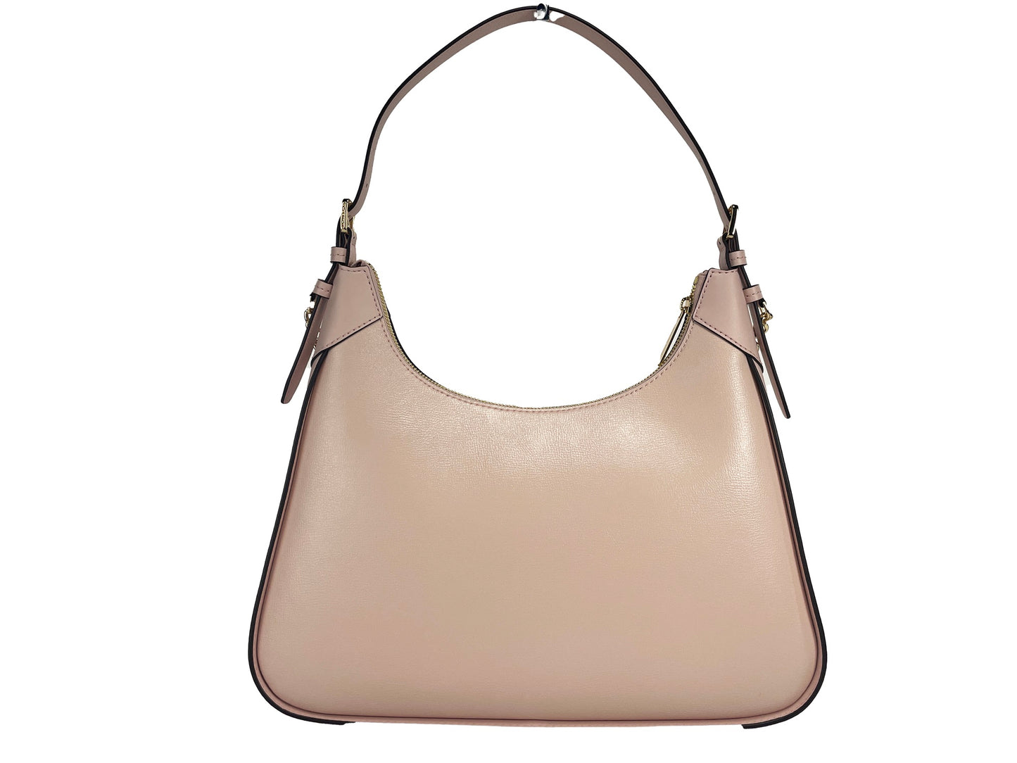 Michael Kors Wilma Large Smooth Leather Chain Shoulder Bag Purse Powder Blush Michael Kors